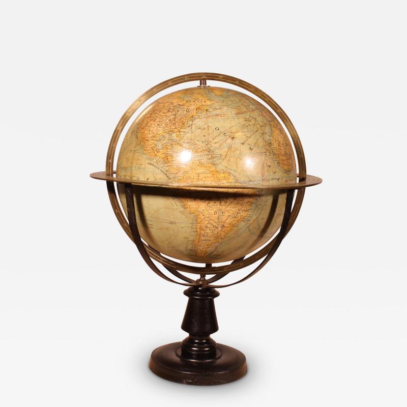 Terrestrial Globe By J forest 19th Century