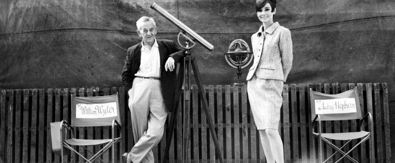 Terry O Neill Audrey Hepburn and William Wyler