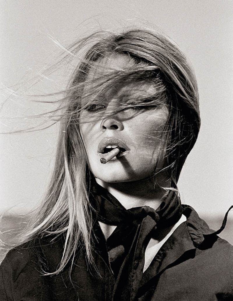 Terry O Neill Brigitte Bardot Cigar