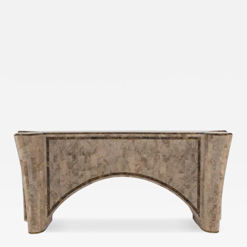 Tessellated Marble Console