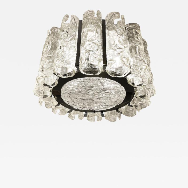 Textured Murano Glass Chandelier