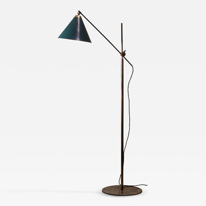 Th Valentiner Adjustable floor lamp by Th Valentiner Denmark