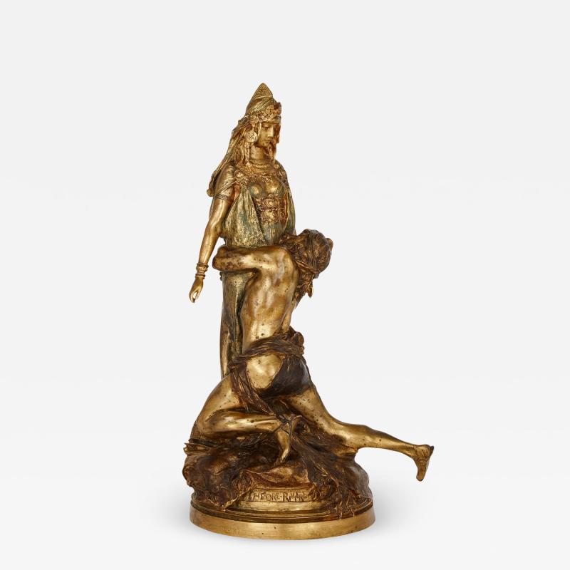 Th odore Louis Auguste Rivi re A lost wax bronze sculpture by Th odore Rivi re titled Carthage