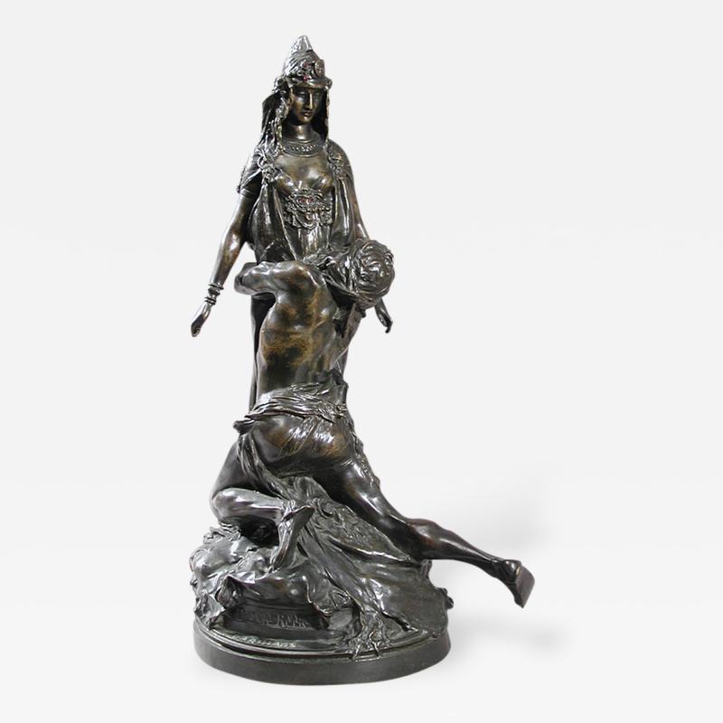 Th odore Louis Auguste Rivi re French Art Nouveau Bronze Sculpture