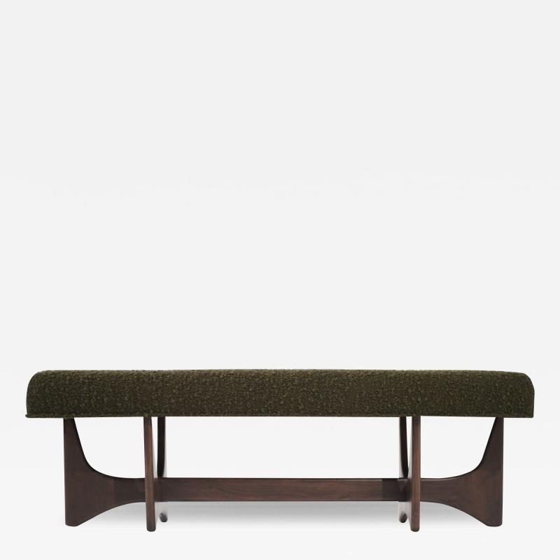 The Artisanal Bench in Dark Walnut by Stamford Modern