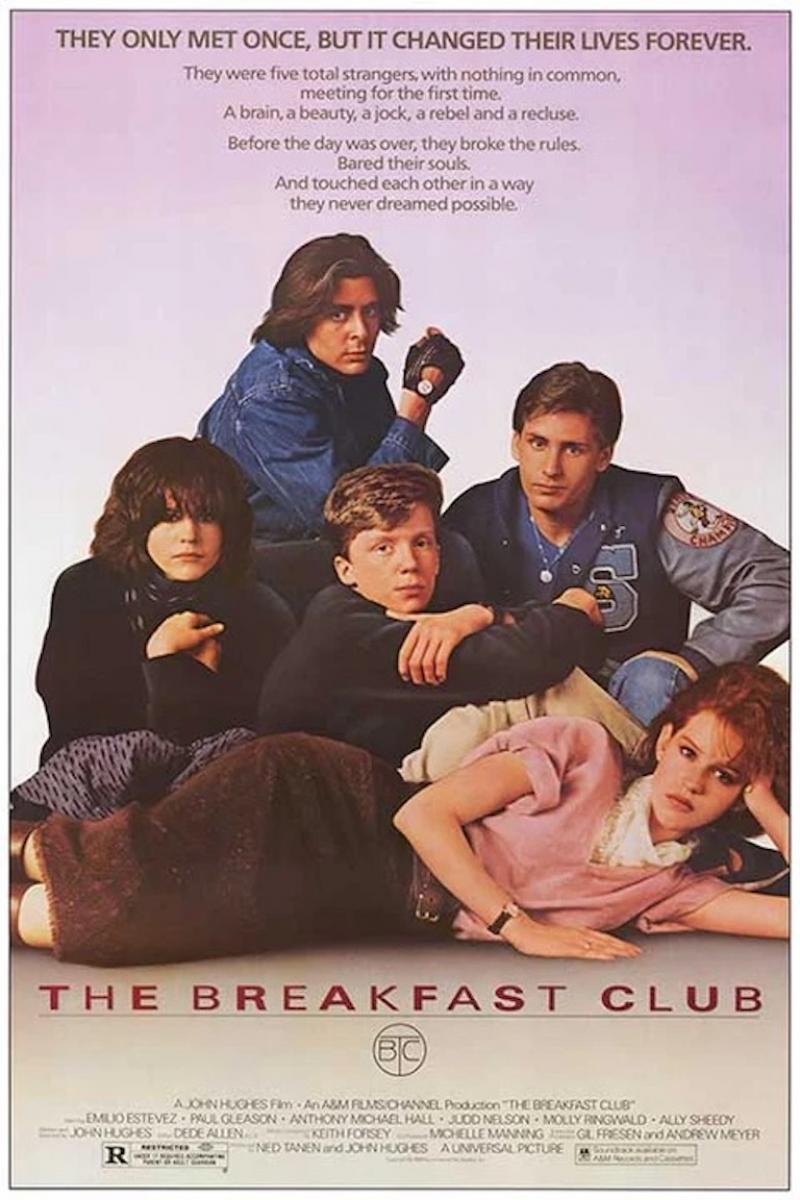 The Breakfast Club Vintage Poster