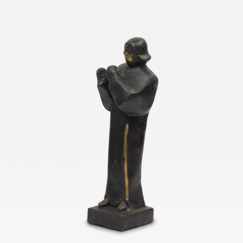 The Preacher Limited Edition Bronze Brutalist Contemporary Figural Sculpture