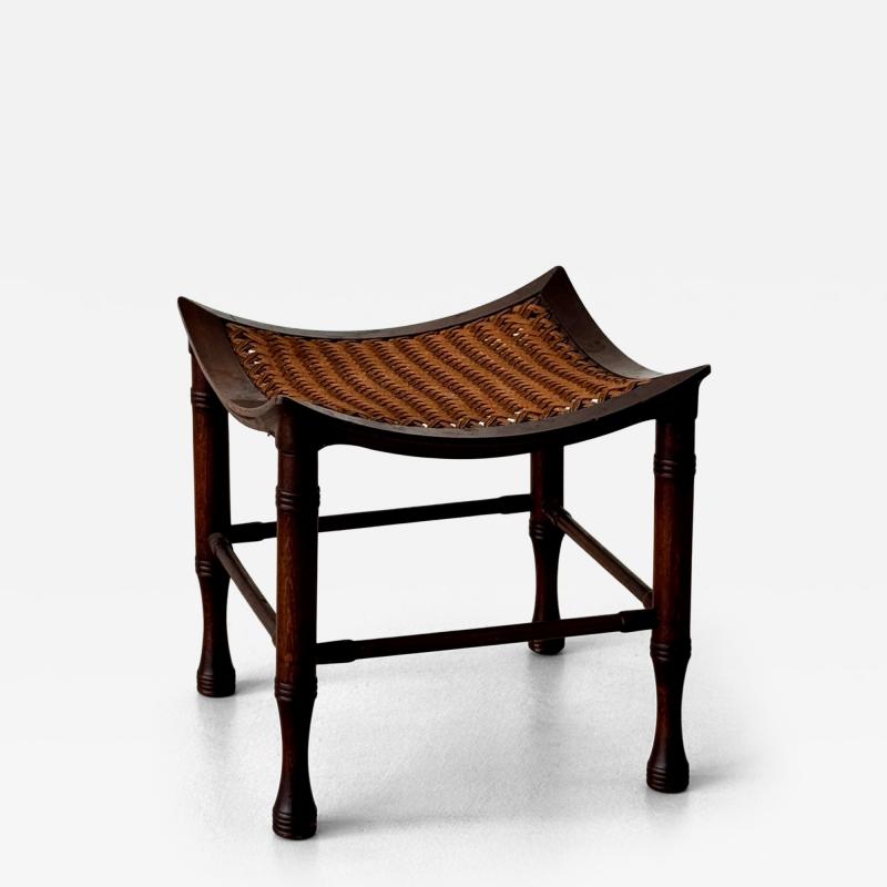 Thebes stool late 19th early 20th century