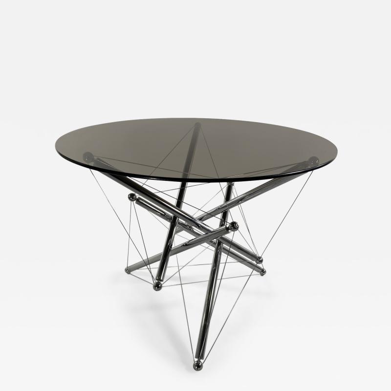 Theodore Waddell Theodore Waddell for Cassina Mid Century Modern Chrome Tension Table