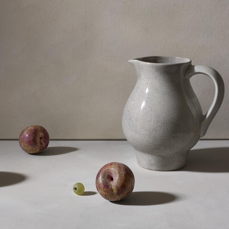 Thierry Genay TWO PLUMS GRAPE AND PITCHER Still life photography 1 9