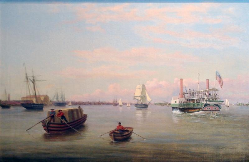 Thomas Birch Philadelphia Harbor