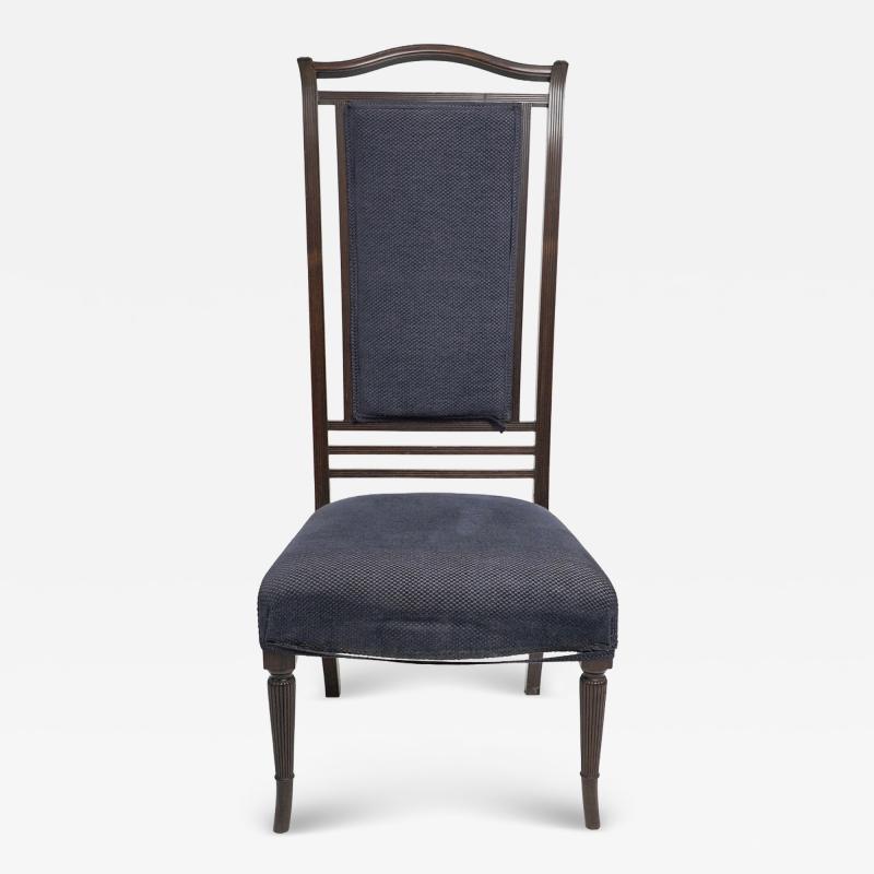 Thomas Edward Collcutt Thomas Edward Collcutt for Collinson Lock Aesthetic Movement high back chair 