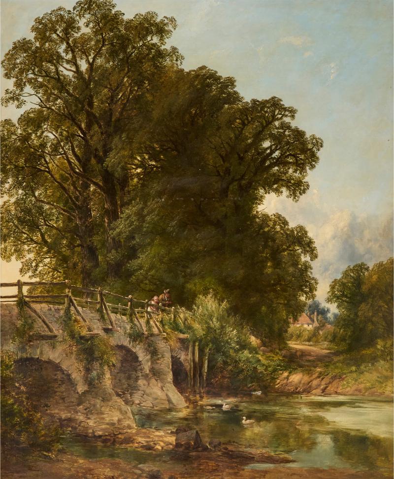 Thomas James Soper River Landscape near Henley on Thames by Thomas James Soper