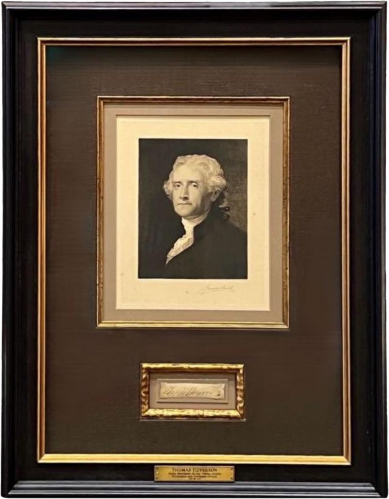 Thomas Jefferson Thomas Jefferson Signature Collage