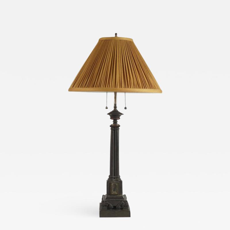 Thomas Messenger Sons Messenger Sons Bronze Lamp