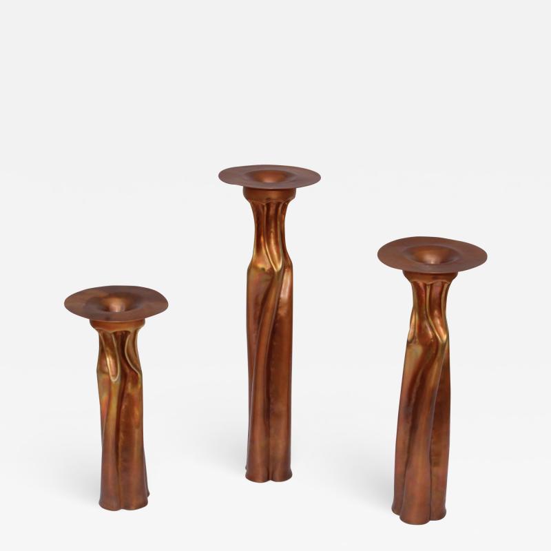 Thomas Roy Markusen Thomas Roy Markusen Brutalist Candle Holders