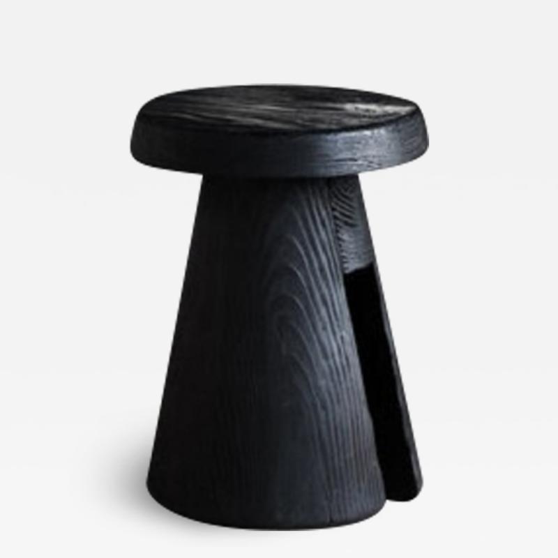 Thomas Serruys ATELIER THOMAS SERRUYS DATA STOOL IN EBONIZED OREGON PINE