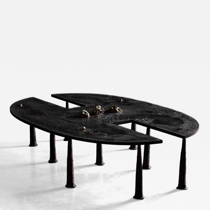Thomas Serruys Thomas Serruys Iron Brutalist Coffee Table Belgium 2019