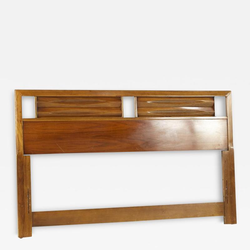 Thomasville Mid Century Walnut Queen Headboard