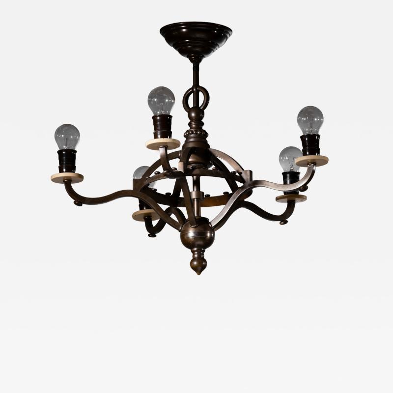 Thorvald Bindesb ll Thorvald Bindesb ll 5 arm chandelier