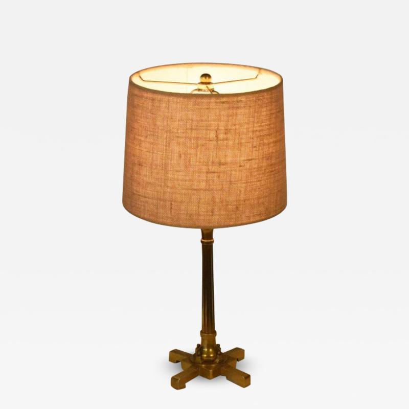 Thorvald Bindesboll Thorvald Bindesb ll Arts Craft Brass Table Lamp