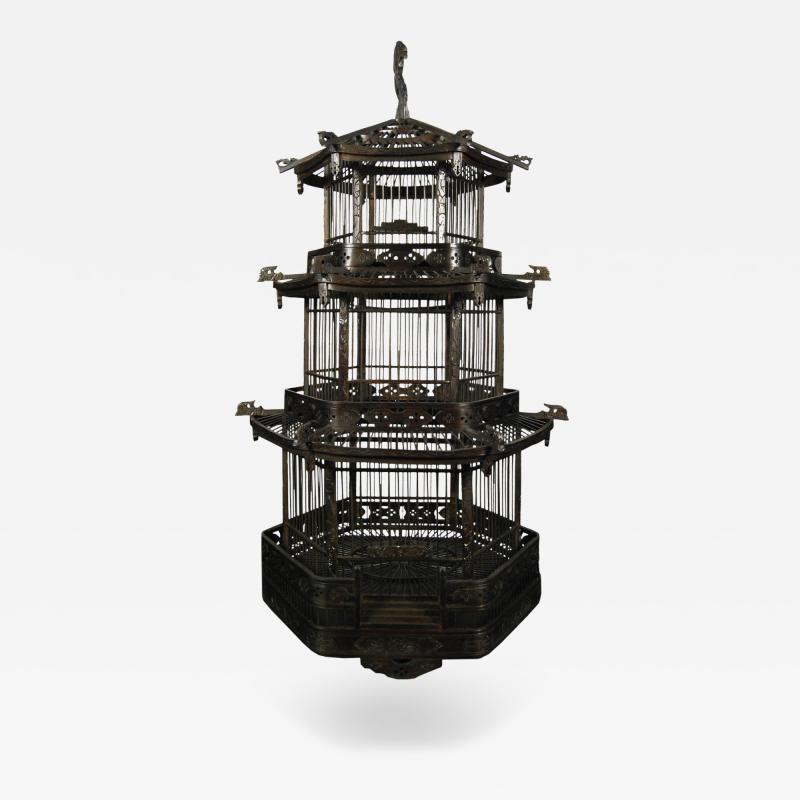 Three Tiered Pagoda Birdcage