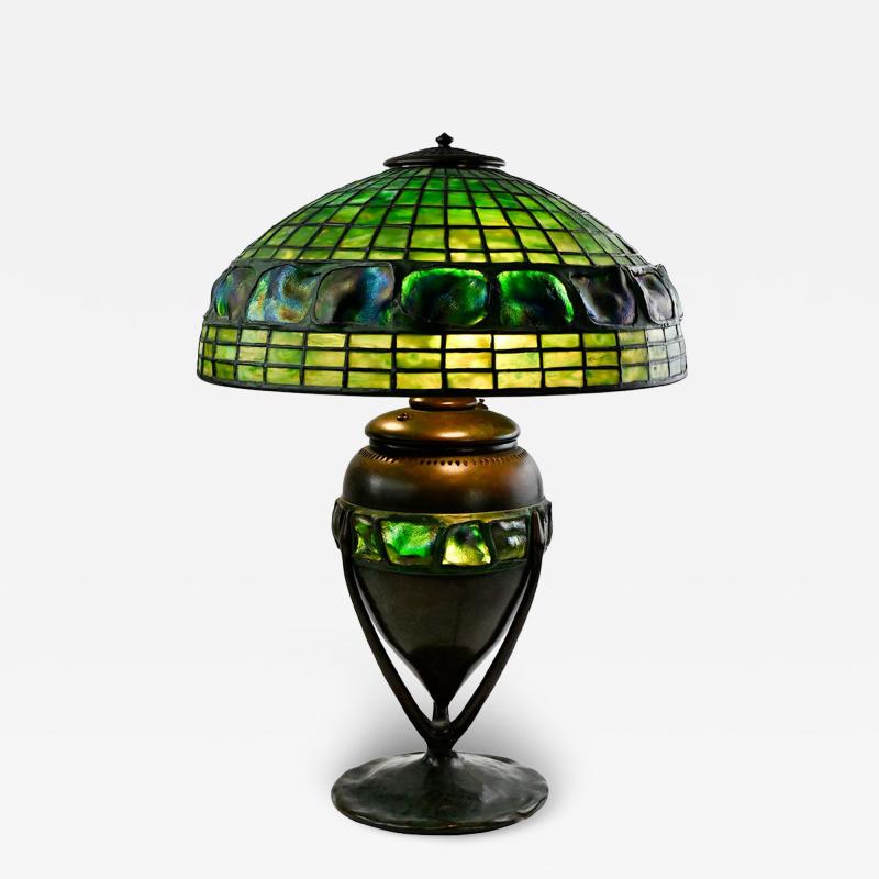 Tiffany Studios Antique Tiffany Studios Turtleback Lamp