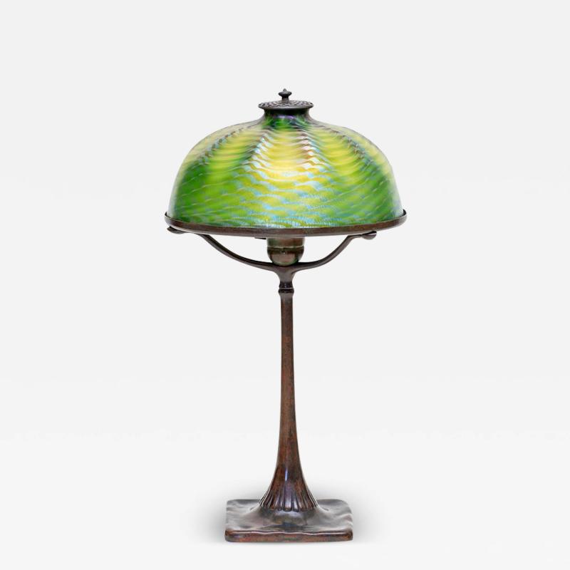 Tiffany Studios Damascene Table Lamp