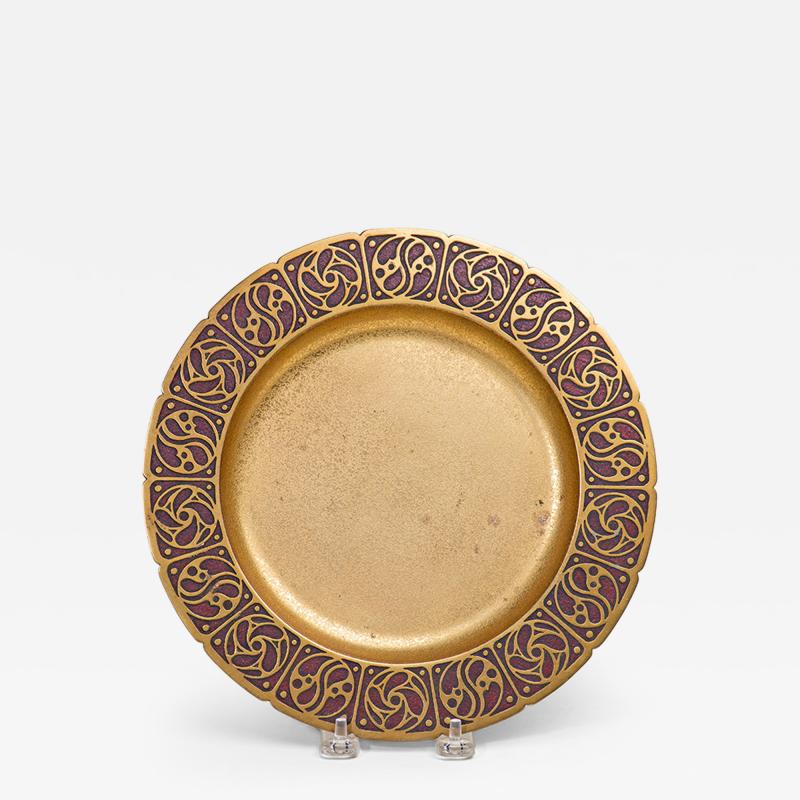 Tiffany Studios Enameled Calling Card Tray