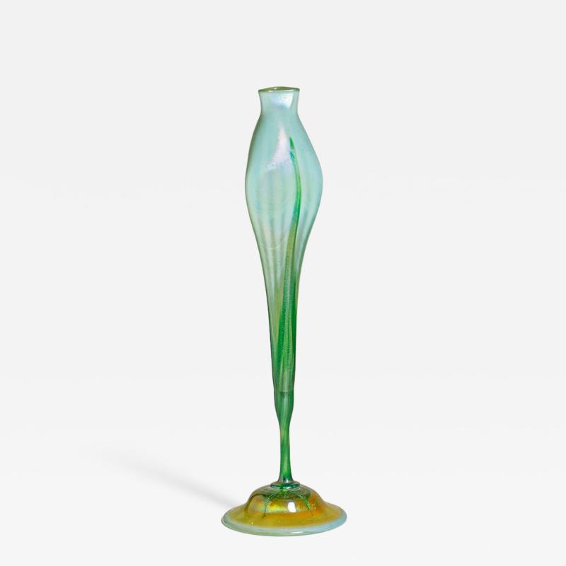 Tiffany Studios Monumental Calyx Favrile Glass Flower Form