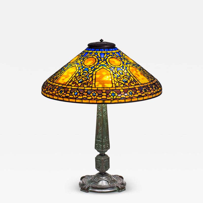 Tiffany Studios Rare Russian Table Lamp