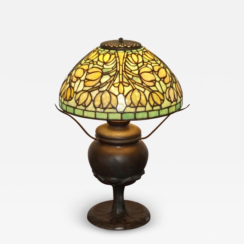 Tiffany Studios Tiffany Studios Crocus Table Lamp