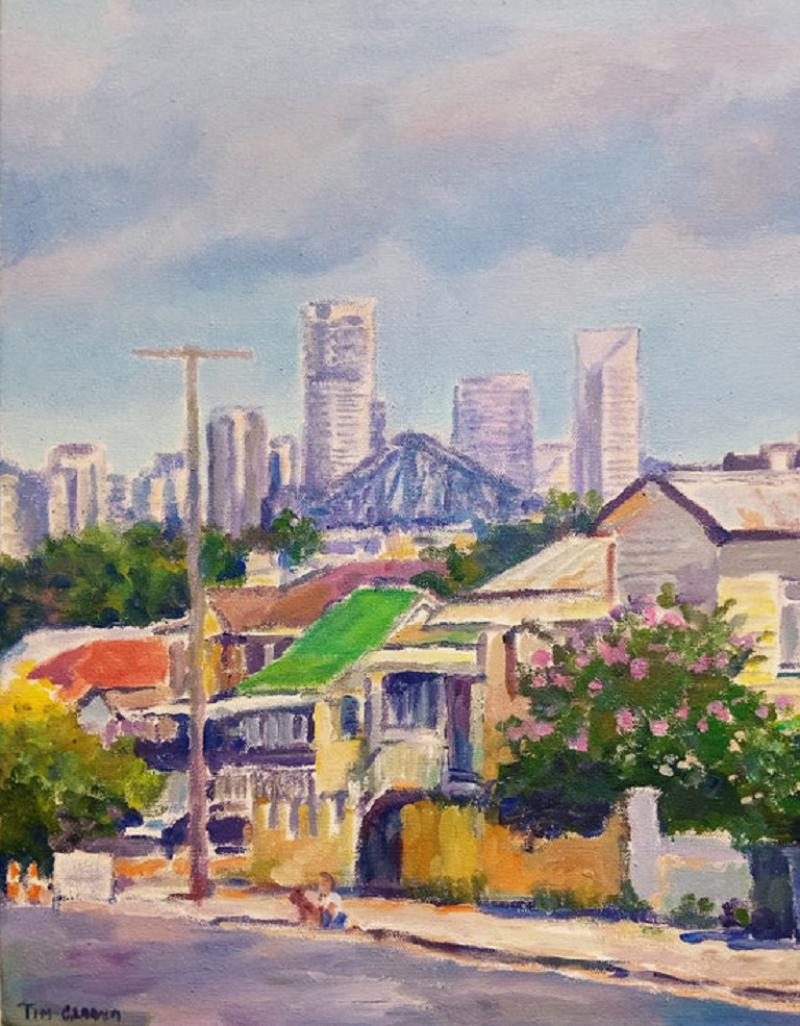 Tim Graham New Farm towards the City