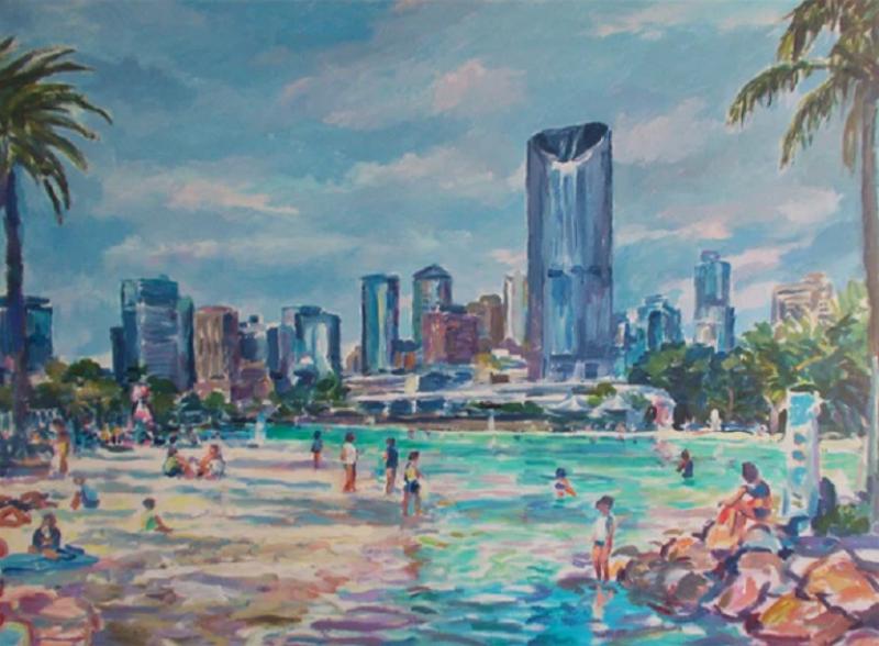 Tim Graham Summer Afternoon Southbank