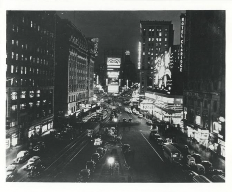 Times Square at Night New York City