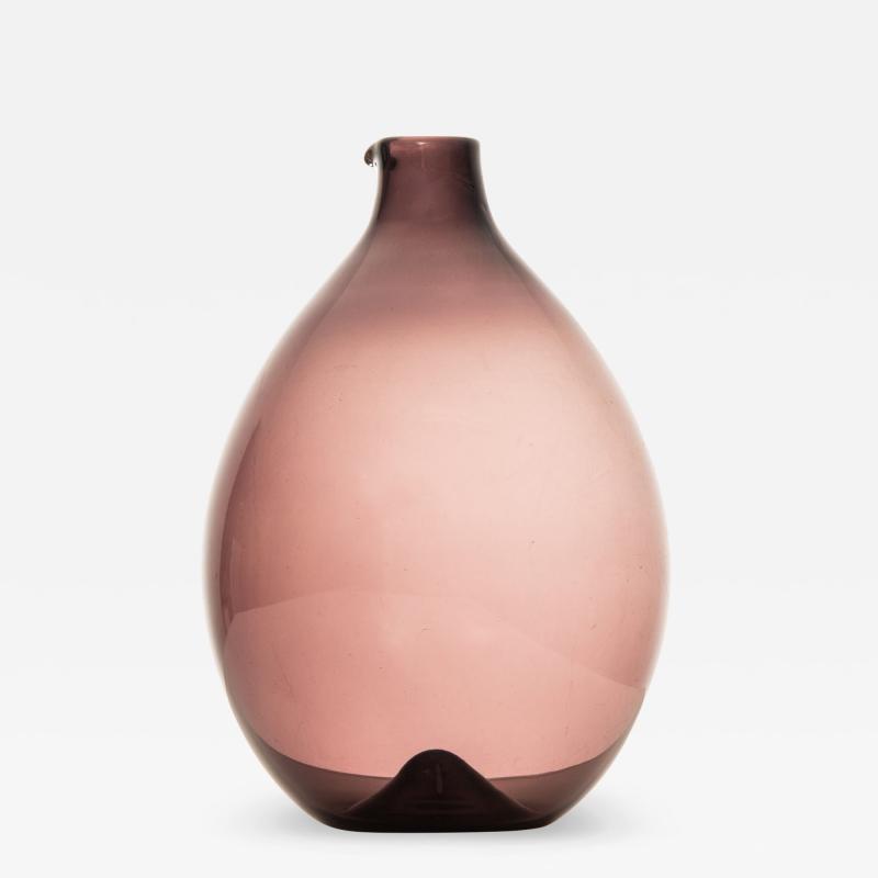 Timo Sarpaneva Bottle Vase Model Pullo Bird Vase Produced by Iittala