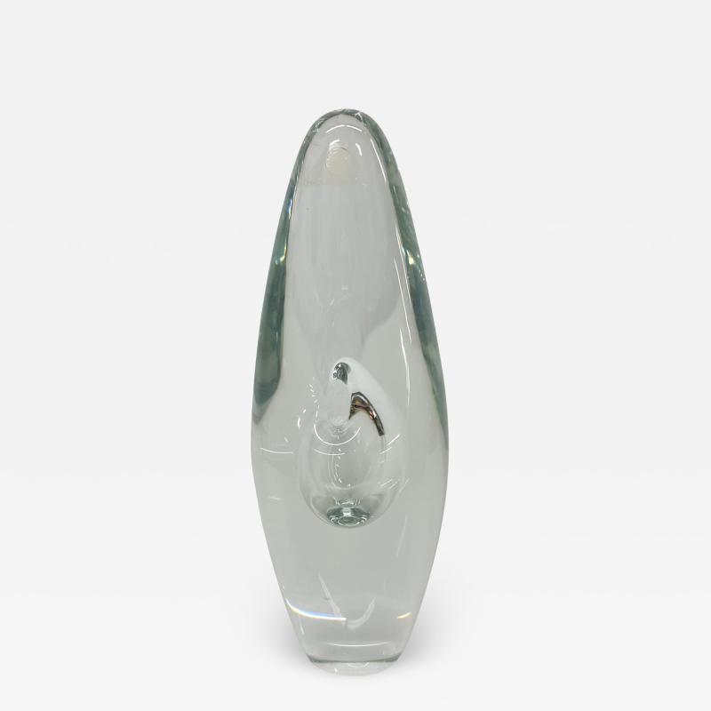 Timo Sarpaneva Glass Vase Orchid e by Timo Sarpaneva for Iittala 1957 FINLAND