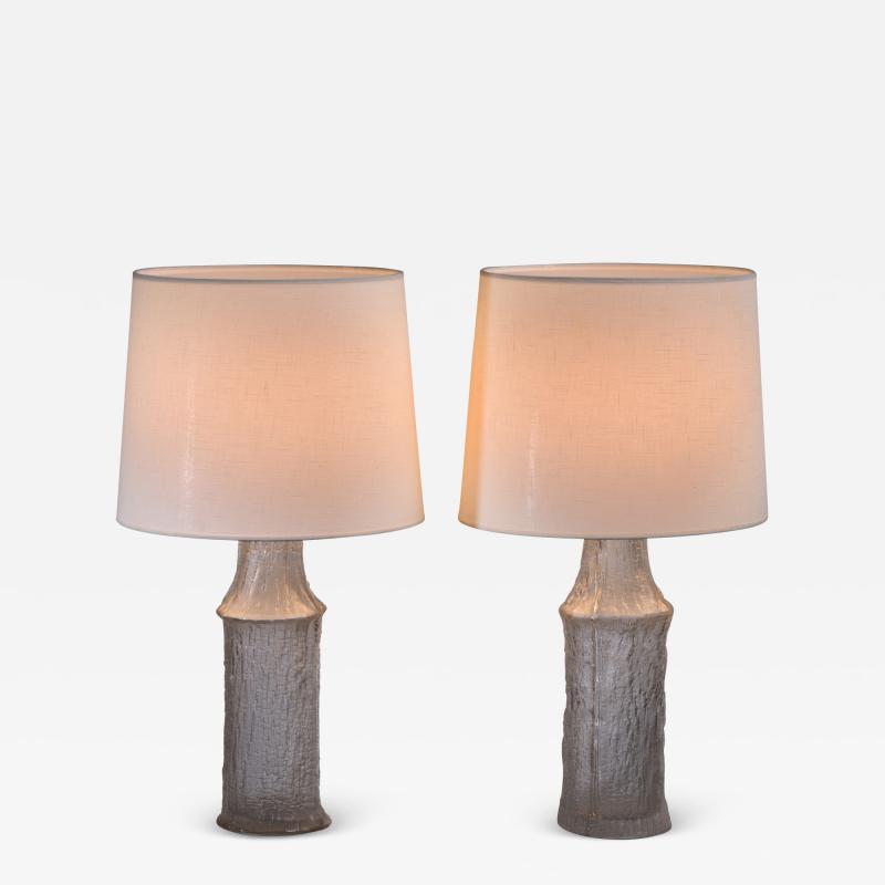Timo Sarpaneva Pair of Timo Sarpaneva table lamps for Iittala Luxus Finland