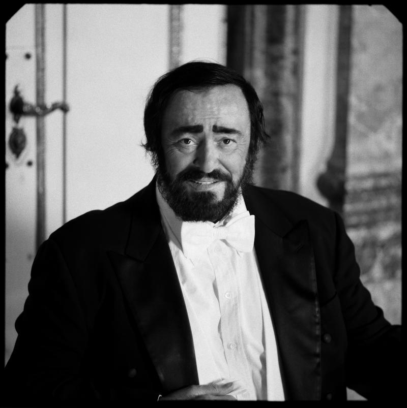 Timothy White Luciano Pavarotti in Vienna Austria