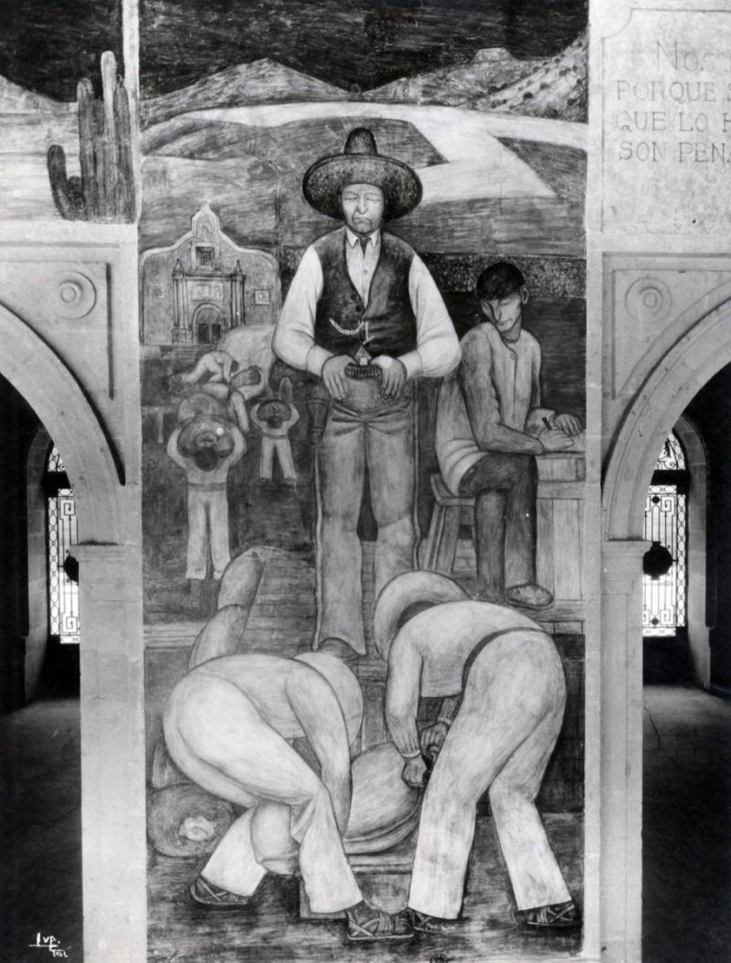 Tina Modotti Diego Rivera Mural El Capataz 