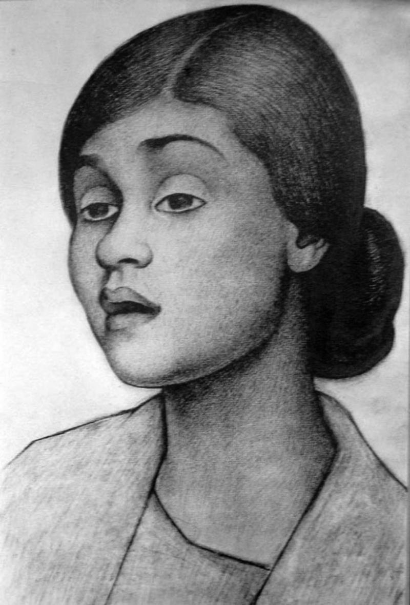 Tina Modotti Diego Rivera Portrait of Tina Modotti