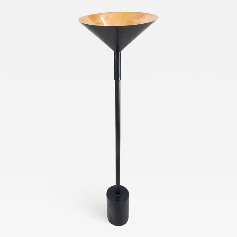 Tinatin Kilaberidze Tall Bronze Floor Lamp by Tinatin Kilaberidze