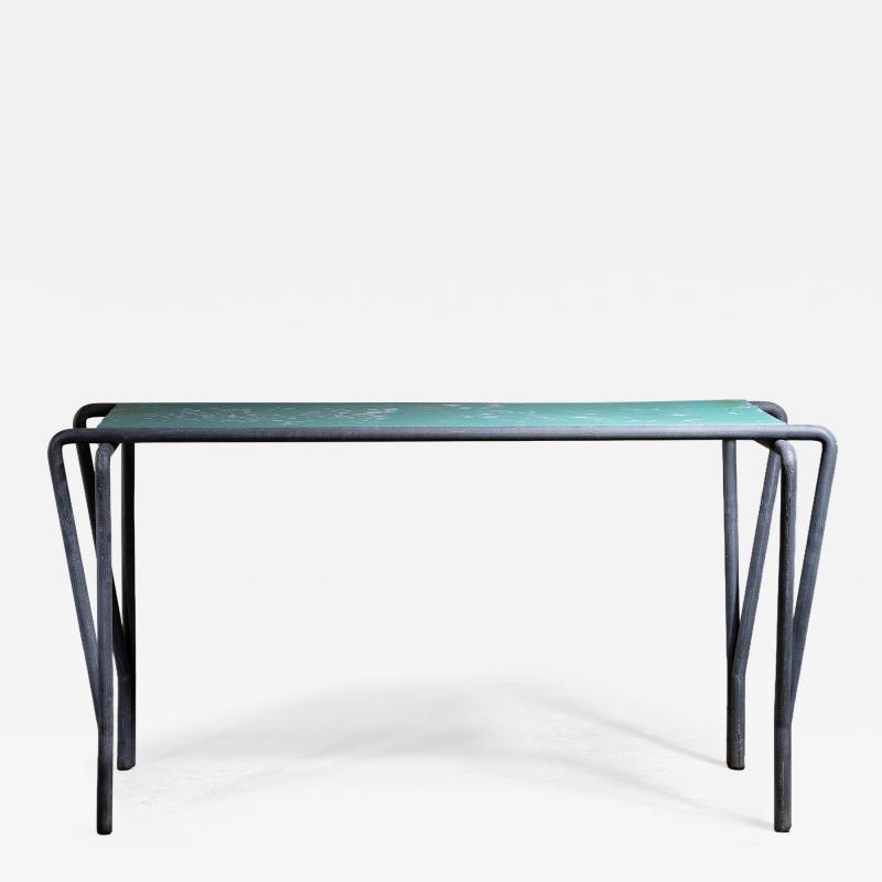 Titi Cusatelli console table for Metals