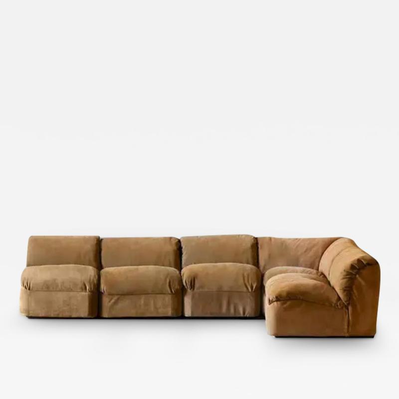 Tito Agnoli Modular Corner Sofa Deca Series Design Tito Agnoli