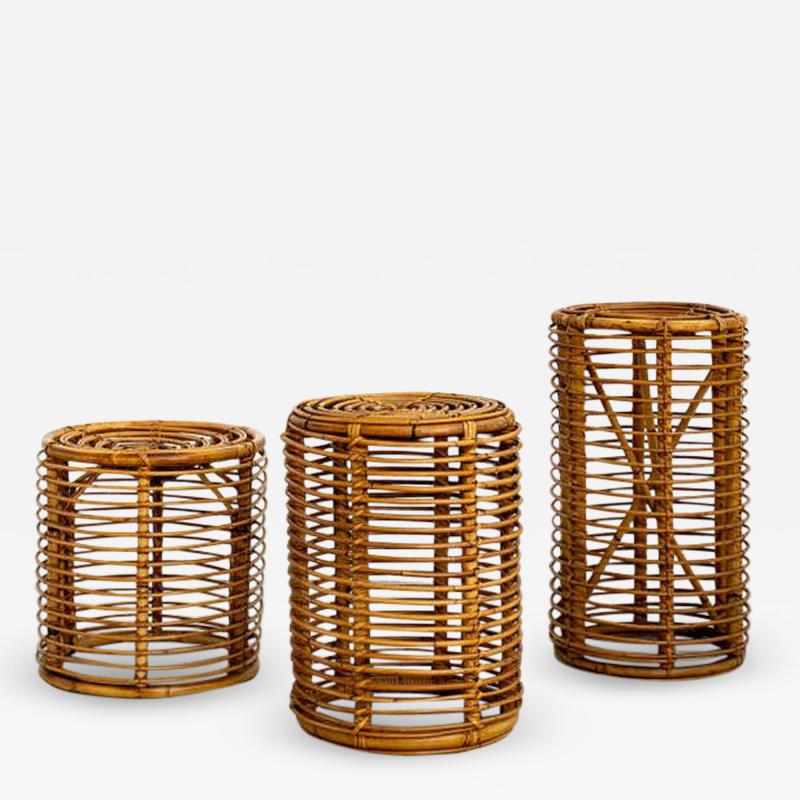 Tito Agnoli TITO AGNOLI BAMBOO STOOLS