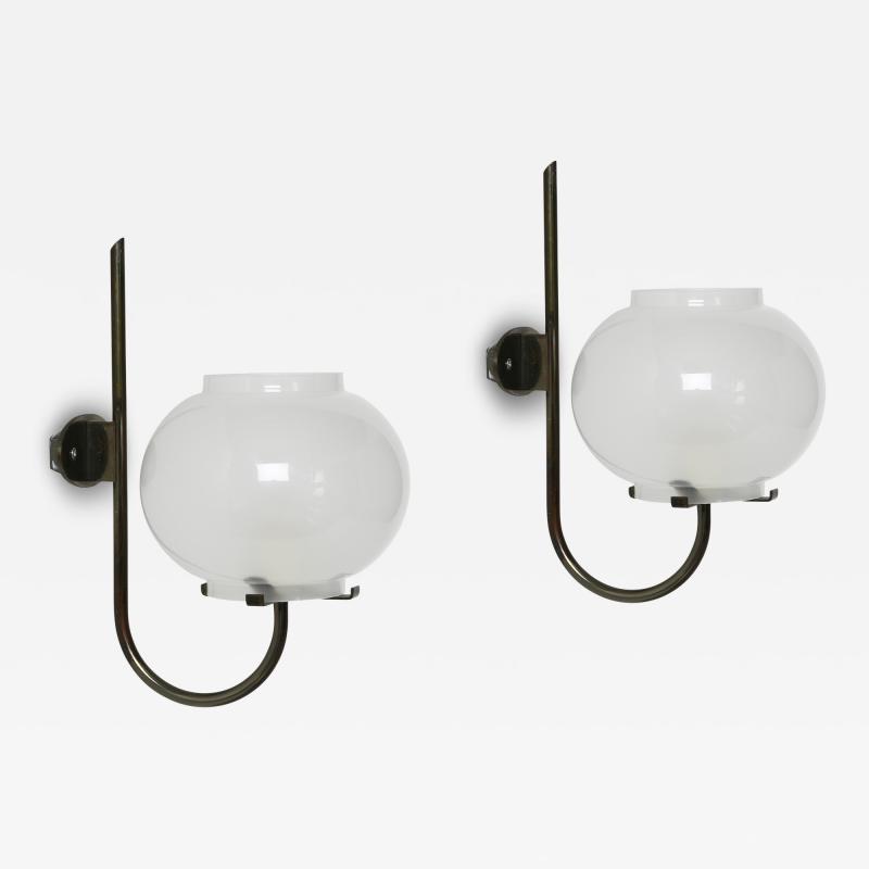 Tito Agnoli Tito Agnoli for Oluce sconce Italy cirac 1960s