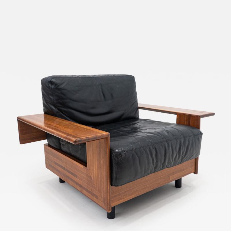 Tobia Scarpa Mid Century Modern Armchair in the Style of Tobia Scarpa