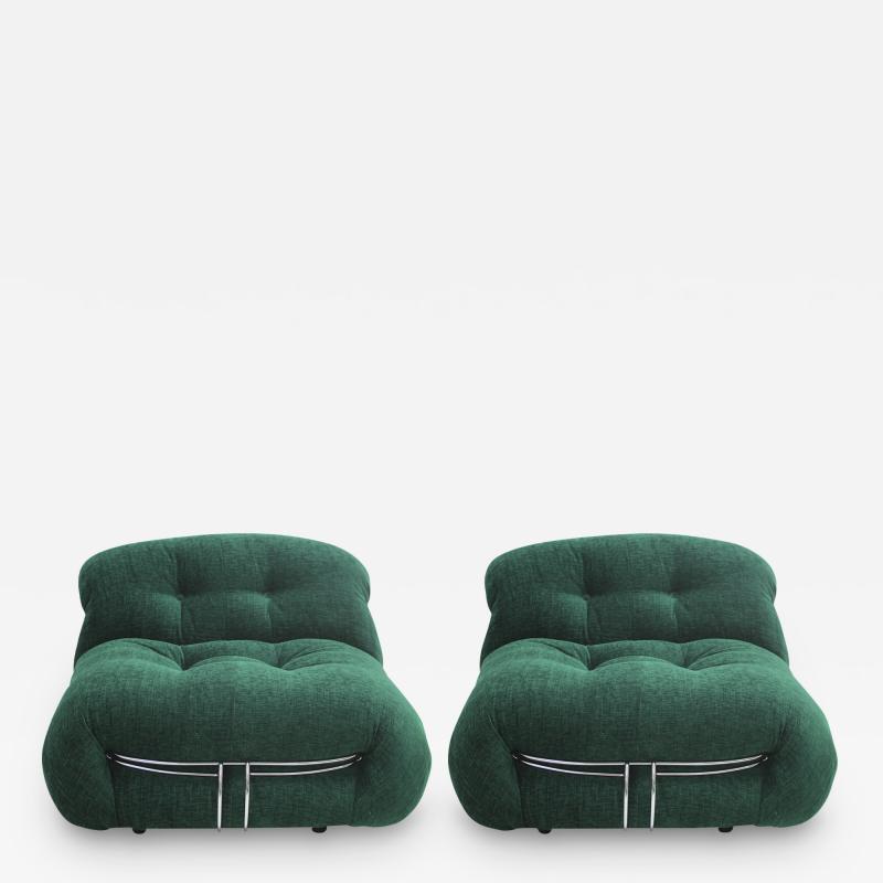 Tobia Scarpa Pair of Soriana Armchairs Designed by Tobia Scarpa Edited by Cassina 1960s