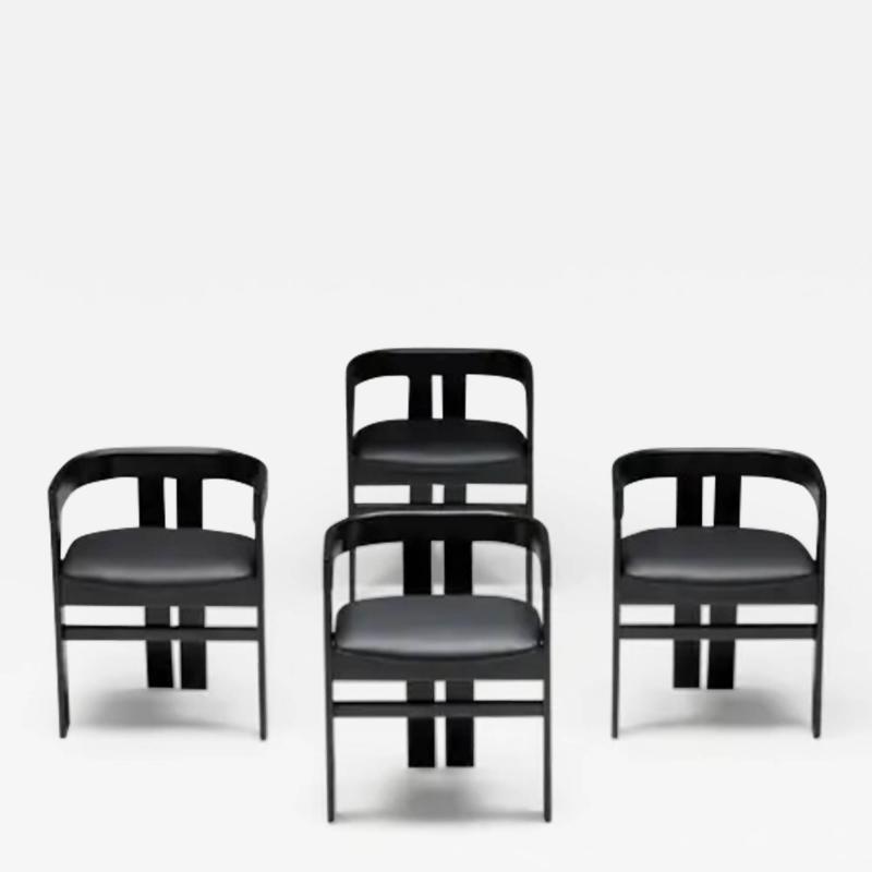 Tobia Scarpa Pigreco Chairs by Tobia Scarpa for Tacchini Italy 1960s