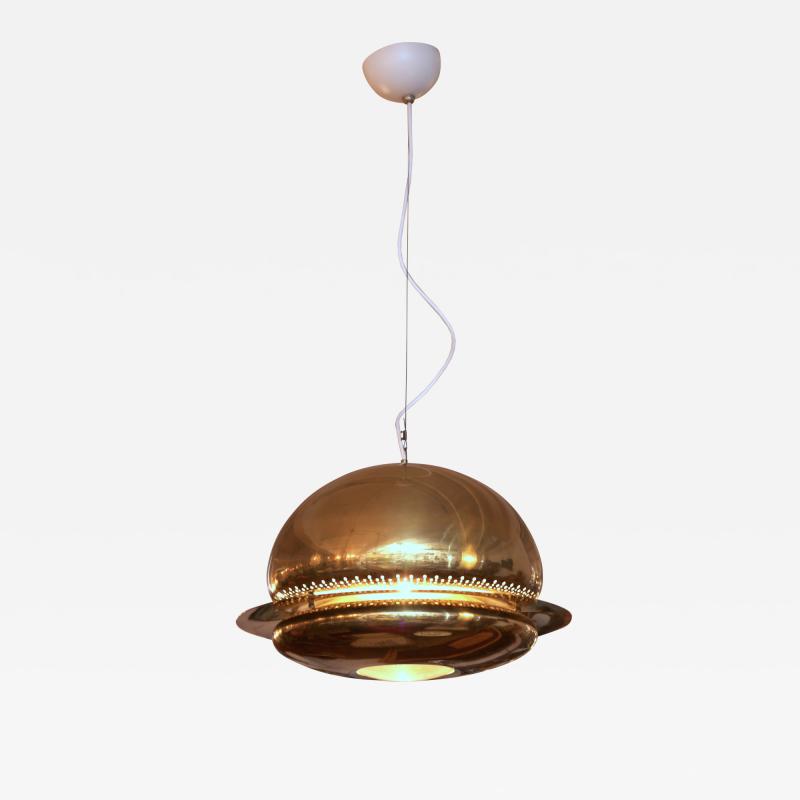Tobia Scarpa Tobia Scarpa Nictea Brass Pendent Light made by Flos Italy 1965